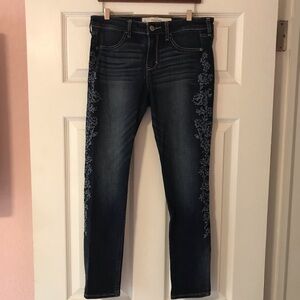 Abercrombie & Fitch embroider Jeans 4 skinny fit